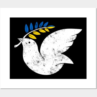 Ukraine Peace Dove Posters and Art